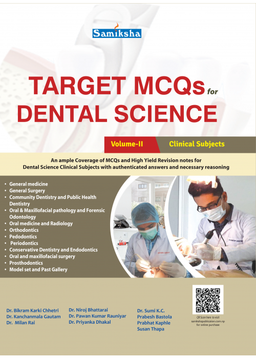 Target MCQs for Dental Science Vol.-II, Clinical Subjects